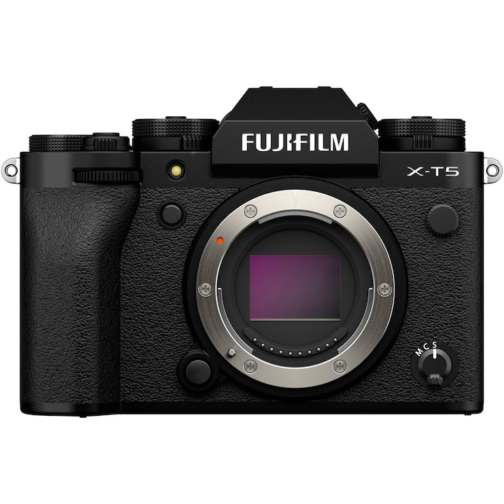 Aparat foto Mirrorless Fujifilm X-T5, Body , 40MP, Negru