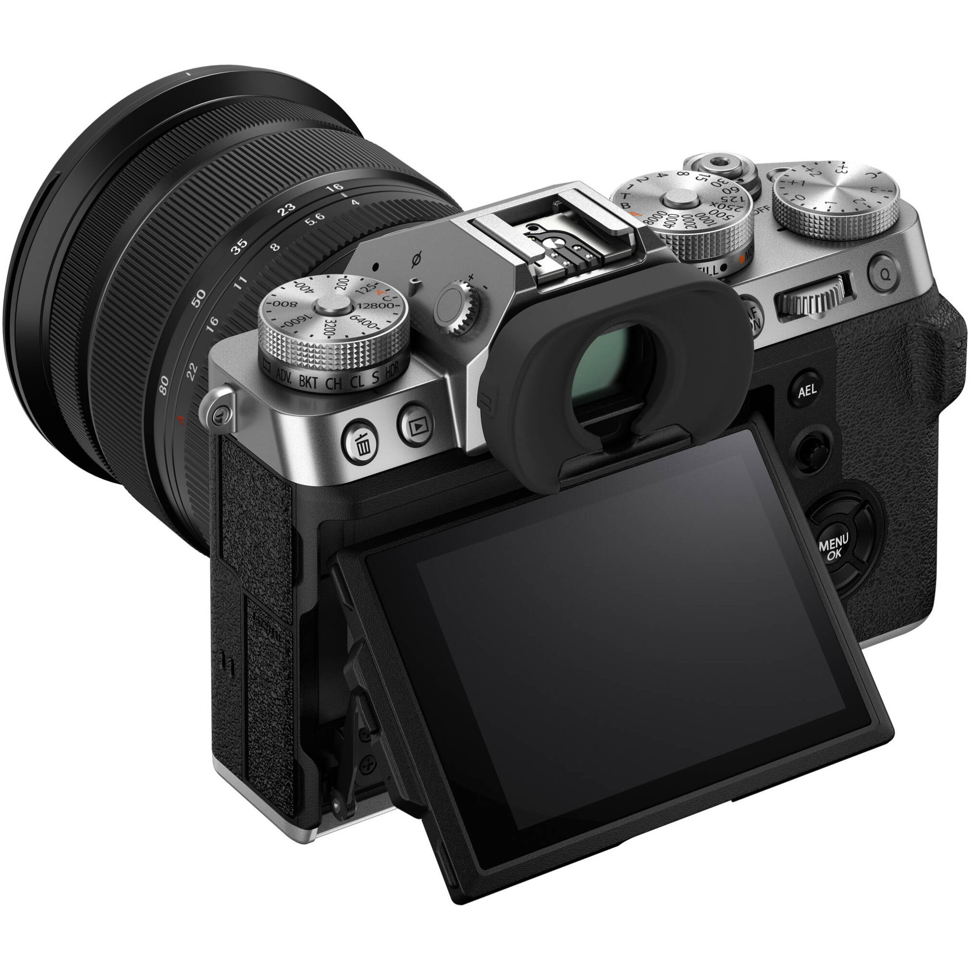 Aparat foto Mirrorless Fujifilm X-T5, 40MP, Argintiu + Obiectiv XF