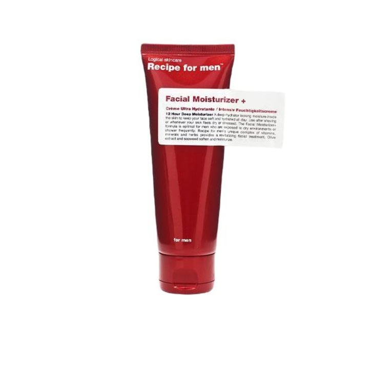 Crema de fata, Recipe for Men, Efect hidratant, 75 ml