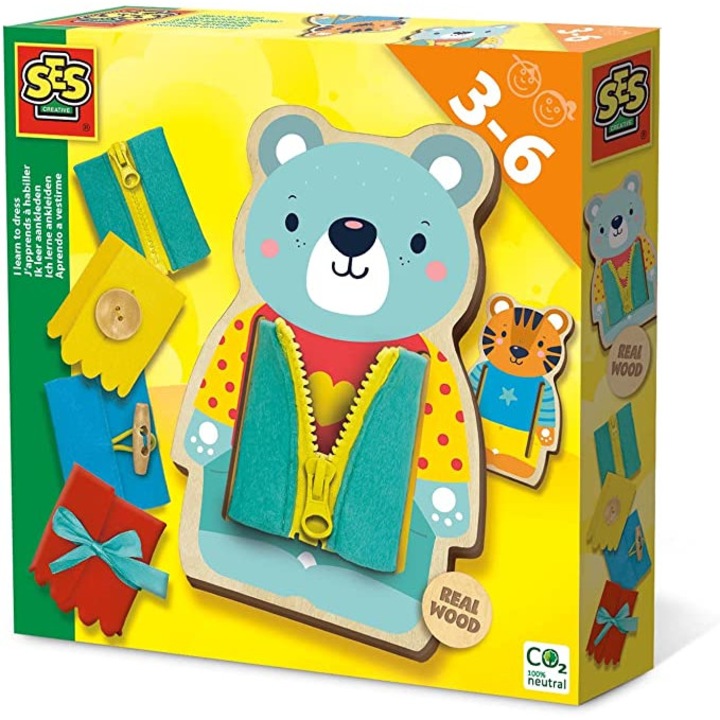 Set creativ, SES Creative, 3 ani, Multicolor