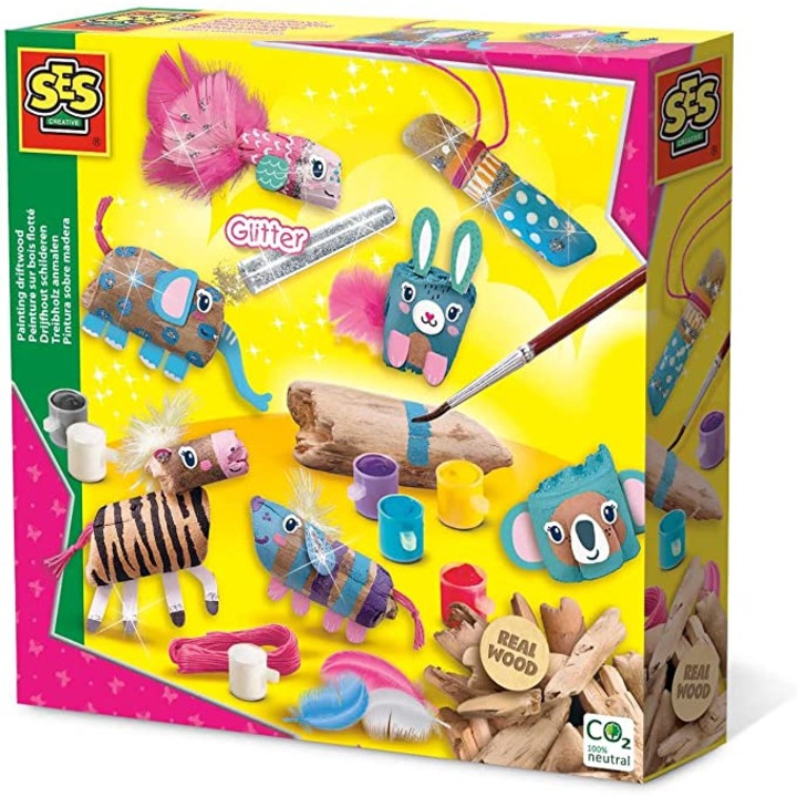 Set creatie, SES Creative, 6 ani+, Multicolor
