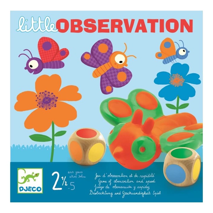 Djeco Little observation Lepkefogó társasjáték