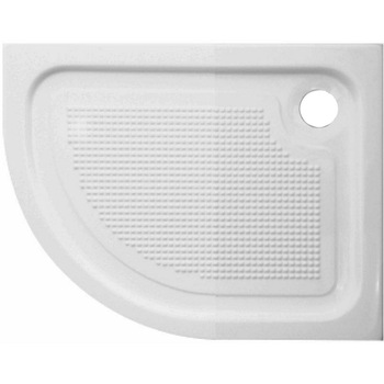 Cadita de dus semirotunda Belform Cubo, dreapta, 110x70 cm Cadita de dus semirotunda Belform Cubo, dreapta, 110x70 cm