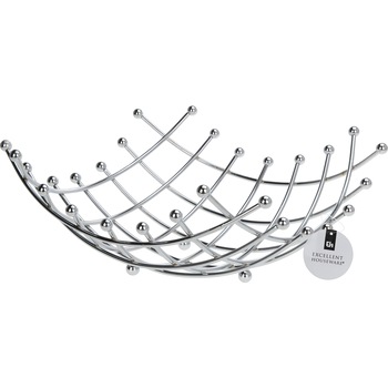 Cos fructe, Excellent Houseware 31x31x14 cm, cromat Cos fructe, Excellent Houseware 31x31x14 cm, cromat