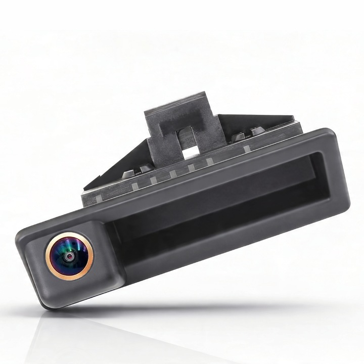 Camera Marsarier Auto, AutoREY®, AHD 1080P, Montaj In Maner Portbagaj OEM, Compatibila BMW E39 E60 E61 E90 E91 E92 E93 E70 E71, Unghi 170° Fisheye, Night Vision, Waterproof IP67 IP68, Sistem Video NTSC, Camera Auto, Negru