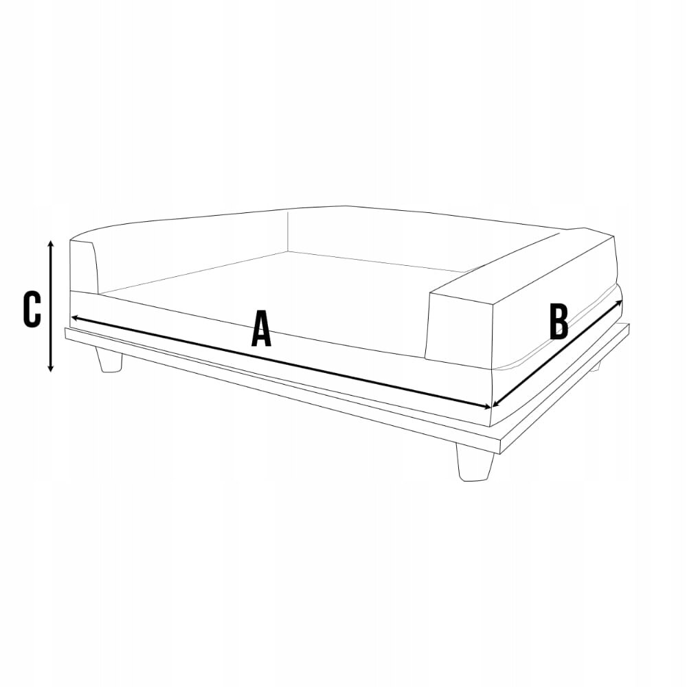 Диван за кучета, YRKE, S, Розов - eMAG.bg