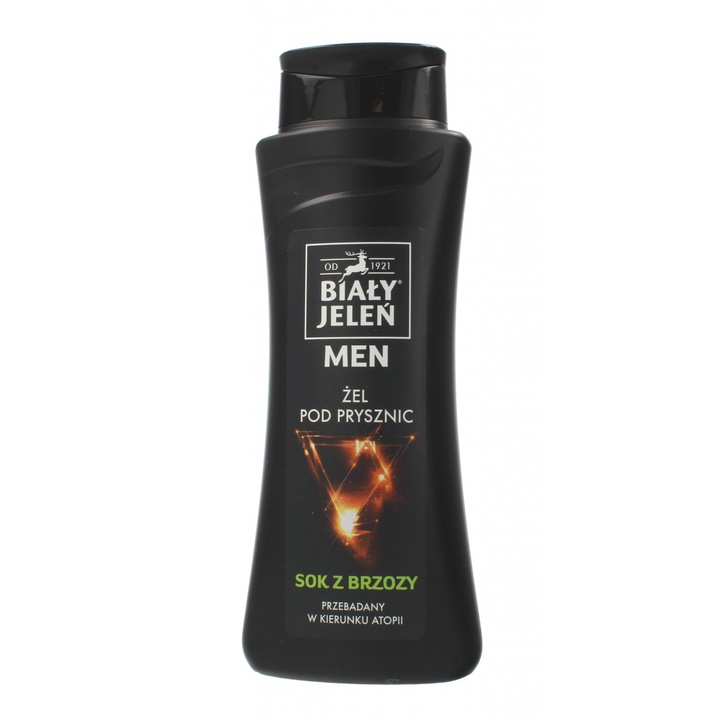 Férfi tusfürdő, Pollena, Bialy Jelen, Nyírfalé, 300 ml