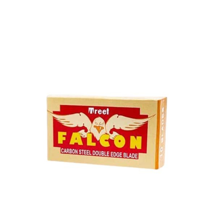 Set 10 lame de ras de rezerva Falcon Carbon Steel, Treet