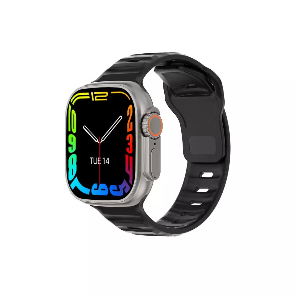 Смарт часовник ISP LikeSmart Ultra Watch, 2.0" IPS FULL VIEW, Bluetooth ...
