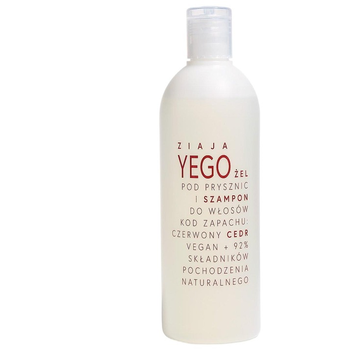 Sampon-Gel dus, Ziaja, Extract cedru, 400 ml