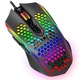 Комплект клавиатура и мишка T-Dagger Main Force, Осветление Rainbow, Черен