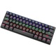 Комплект клавиатура и мишка T-Dagger Main Force, Осветление Rainbow, Черен