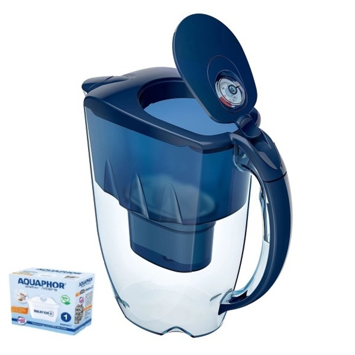 Cana Filtranta Aquaphor Jasper, 2.8 litri, cu Filtru, Albastru