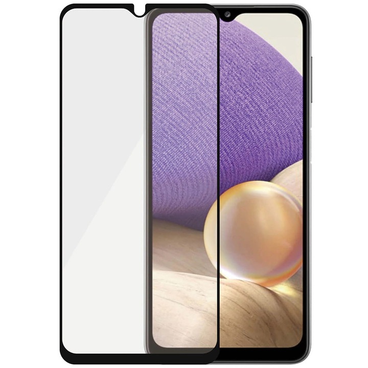 PanzerGlass E2E védőfólia Samsung Galaxy A13 / A23 / M13 / M23 / M33 készülékhez, üveg, fekete / átlátszó