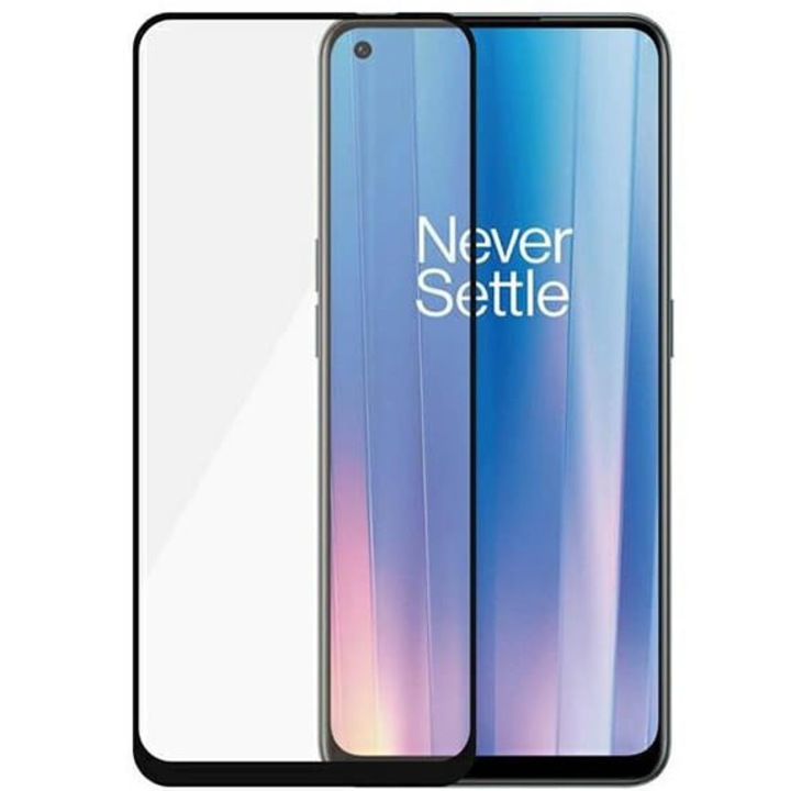 PanzerGlass E2E védőfólia OnePlus Nord CE 2-höz, üveg, fekete / átlátszó