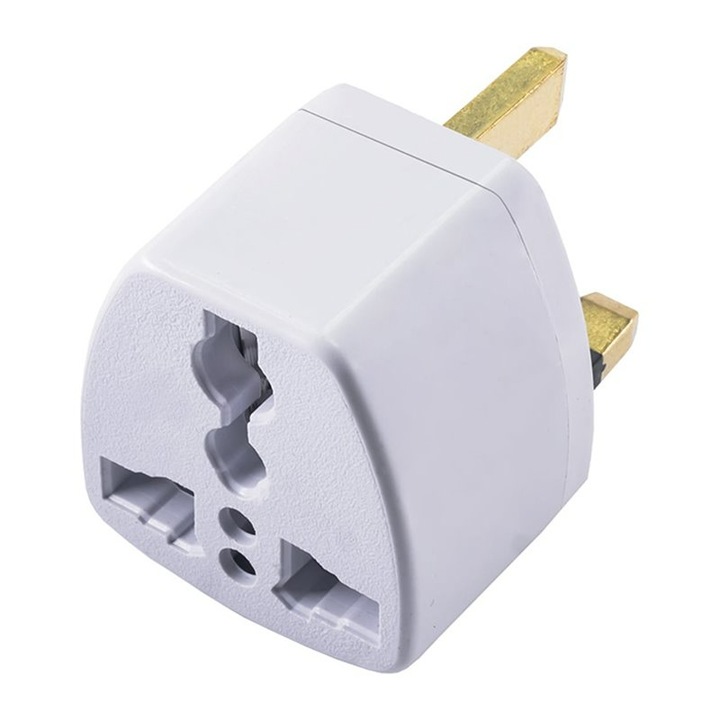 Adapter UK, Akyga, 10 A, fehér