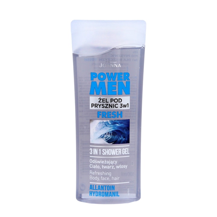 3 az 1-ben tusfürdő férfiaknak, Joanna, Power Men, 100 ml