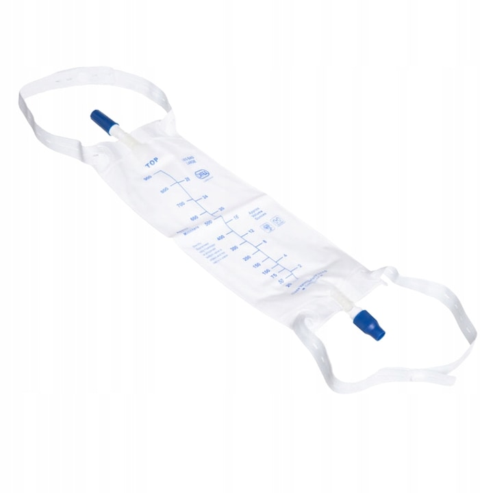 Punga Db Punga urinara cu port golire prindere pe picior, Zarys, 900ml - eMAG.ro