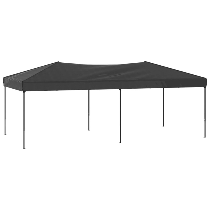 Cort pliabil pentru petreceri vidaXL, antracit, 3x6 m, 17 kg