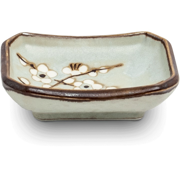 Sosiera 8.8 cm din portelan, Hana Green