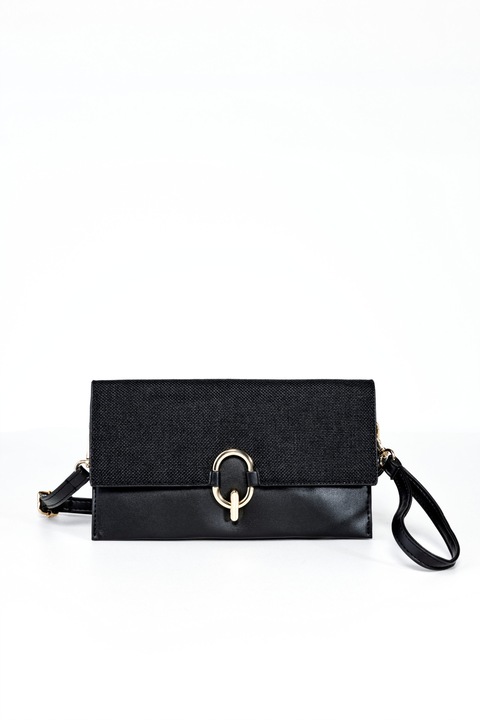 Emily Westwood női táska, váll, fekete, EWH-1015-A, 40x30