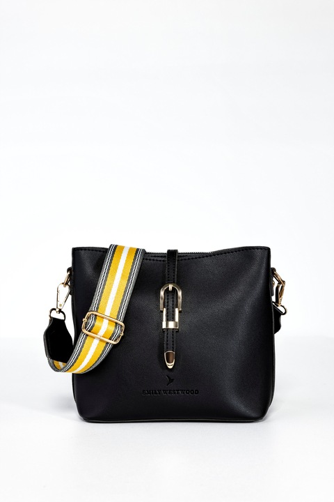 Emily Westwood női táska, váll, fekete, EWH-1129-A, 40x30