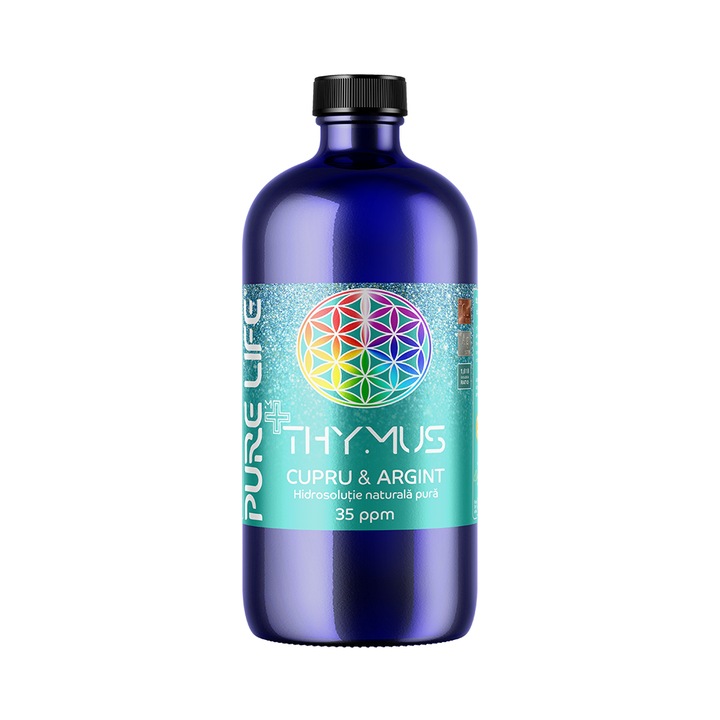 PURE LIFE, Cupru si Argint THYMUS 35ppm 480ml