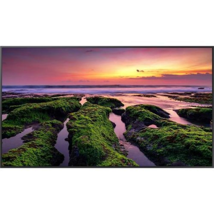 Професионален екран LFD Monitor Signage Samsung LH50QBBEBGCXEN, 50 инча, 3840x2160 пиксела, черен