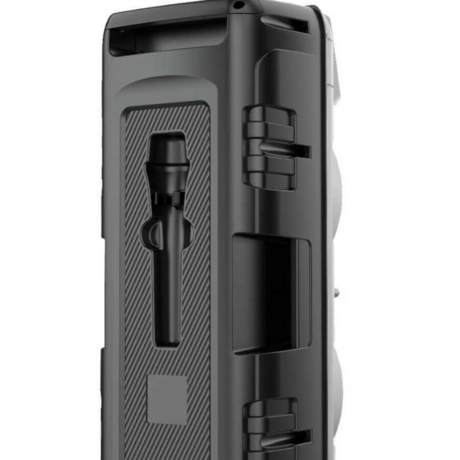 Boza wireless ZQS8215, Iluminare LED, Microfon, Bluetooth, Negru