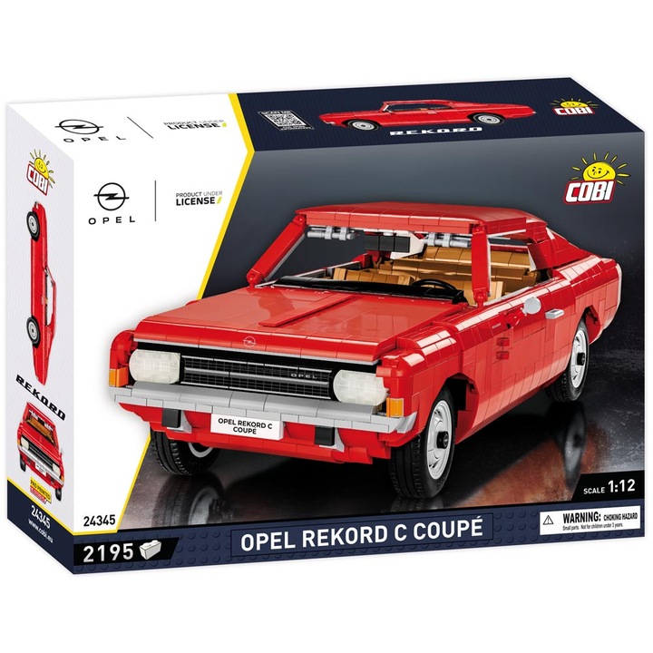 Конструктор Cobi Opel Rekord C Coupe, 2195 части