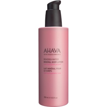 Lotiune de corp pe baza de minerale cu flori de cactus si piper roz Ahava Deadsea Water, 250 ml Lotiune de corp pe baza de minerale cu flori de cactus si piper roz Ahava Deadsea Water, 250 ml