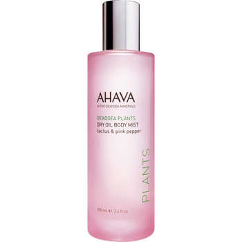 Ulei uscat pentru corp cu flori de cactus si piper roz Ahava Deadsea Plants, 100 ml Ulei uscat pentru corp cu flori de cactus si piper roz Ahava Deadsea Plants, 100 ml