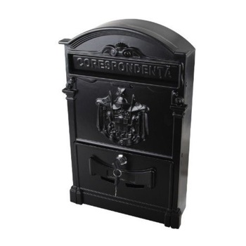 Cutie postala aluminiu neagra Cutie postala aluminiu neagra