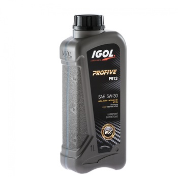 Ulei motor sintetic IGOL PROFIVE F913 5W-30 pentru FORD, 1L Ulei motor sintetic IGOL PROFIVE F913 5W-30 pentru FORD, 1L