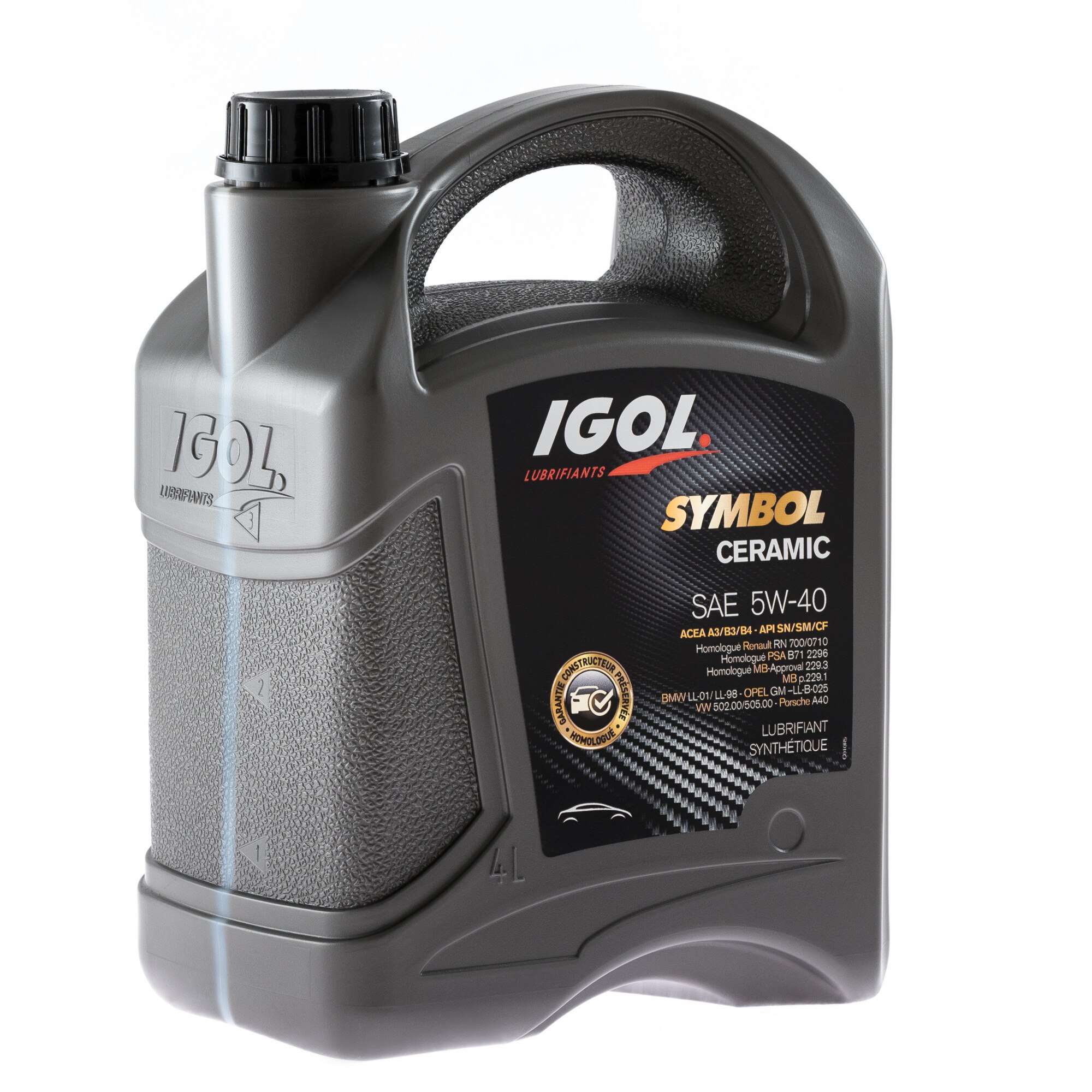 Ulei motor sintetic IGOL SYMBOL CERAMIC 5W-40 , 4L