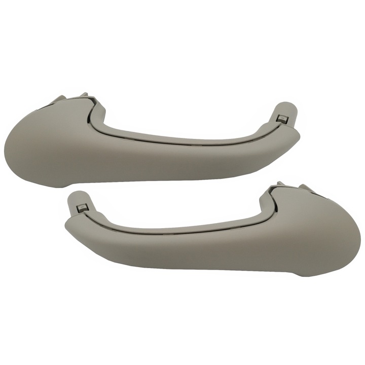 Комплект орнаменти за дръжки за предни врати, съвместими с Mercedes C-Class W203 S203 (2000-2007) Сив