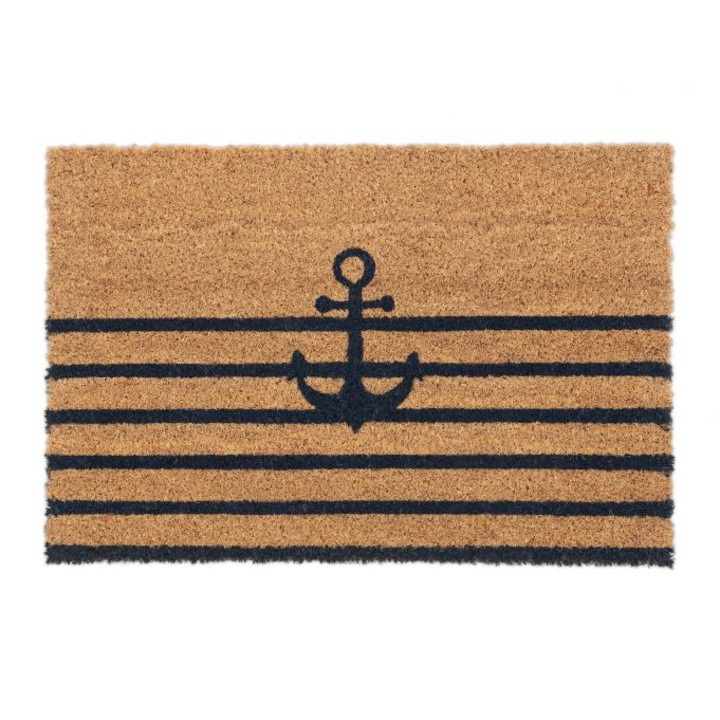 Relaxday bejárati szőnyeg, 163-as modell, kókuszrost, barna, 60 x 40 x 1,5 cm