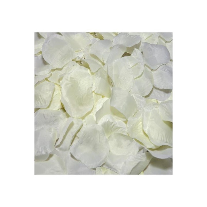 Petale De Trandafir, Culoare Alb Vanilat, 100 buc