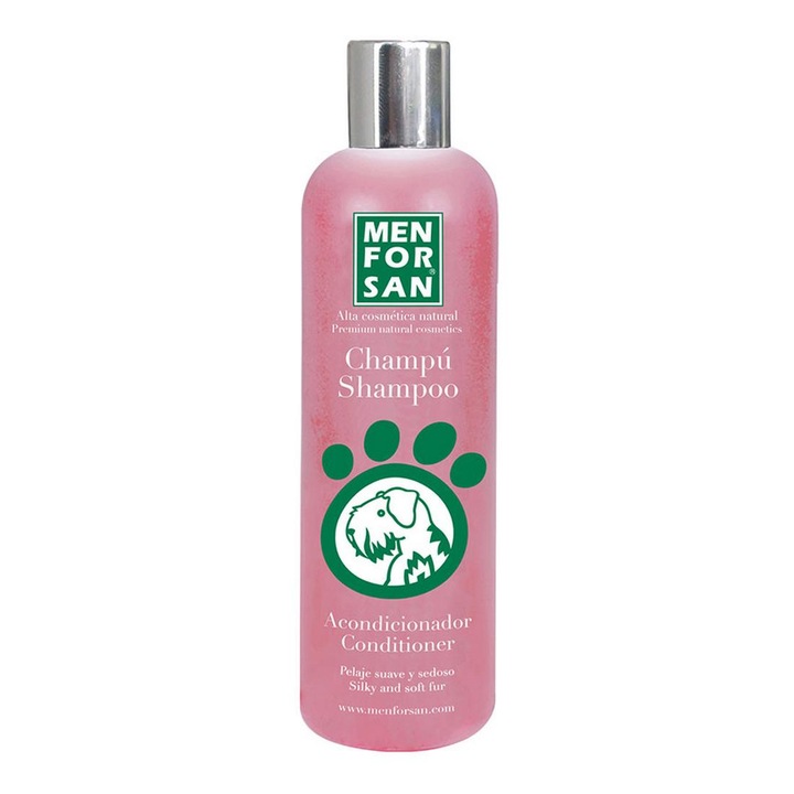 Sampon háziállatoknak Menforsan, Kutya, Balzsam, 300 ml