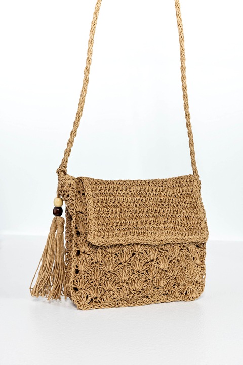 Emily Westwood női táska, váll, barna, EWH-1365-A, 30x30