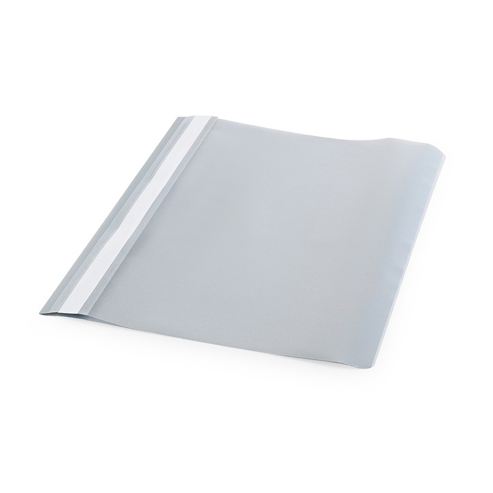 Gyorsfűző, Bluering®, műanyag, A4, PP, szürke