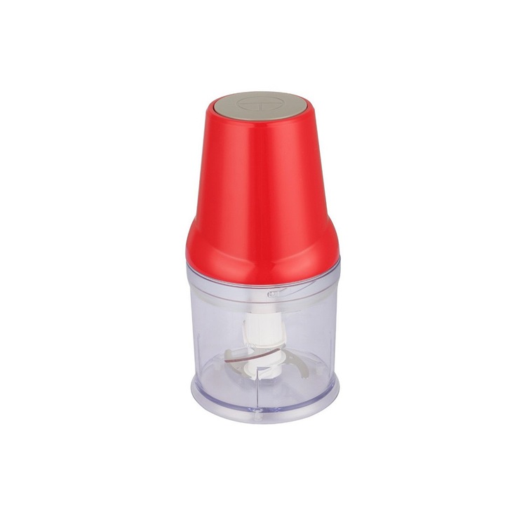 Чопър Rosberg Premium RP51111C, 400 W, 500 ml, Двоен нож, Червен