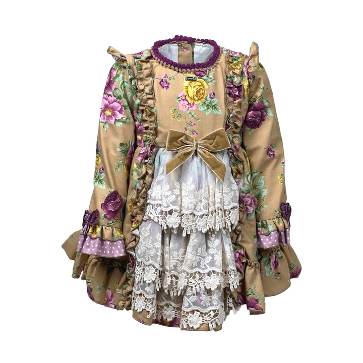 Rochie Lotus Vuelo 78, Multicolor