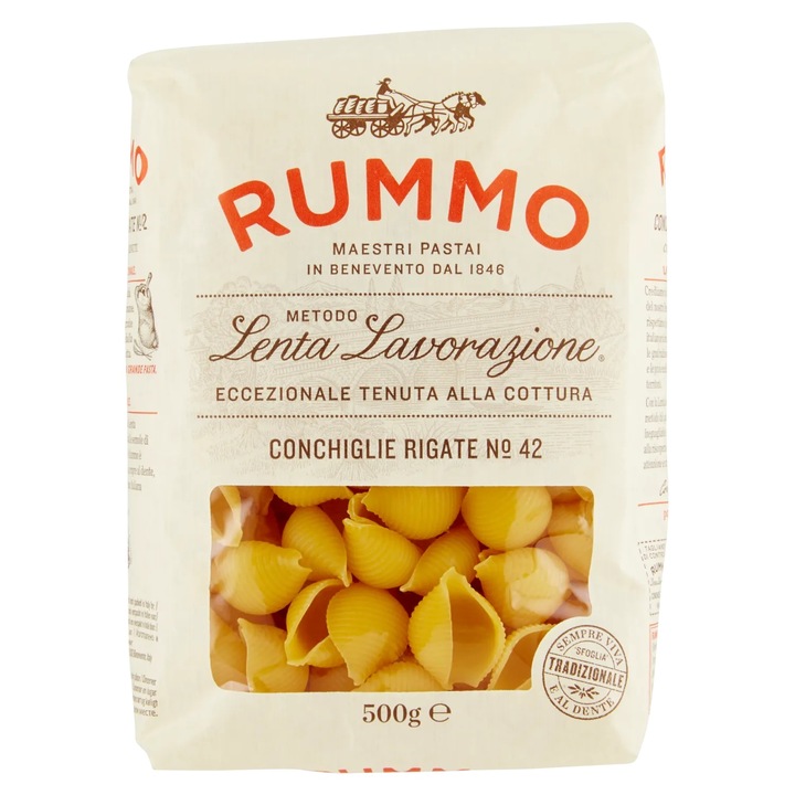 Паста Rummo Conchiglie Rigate №42 500гр