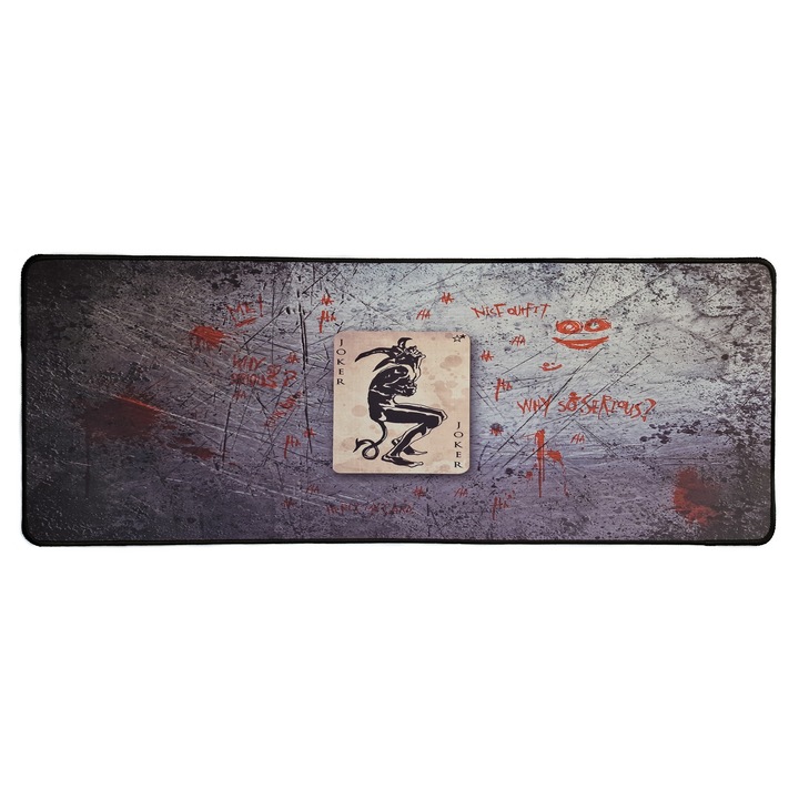 Mousepad Gaming XL, JOKER CARD, 800x300x3mm