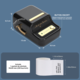 Imprimanta termica de etichete NIIMBOT B21 portabila pentru imbracaminte, adresa, afaceri, compatibila cu iOS si Android, negru