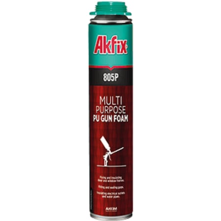 Spuma PU de montaj pistol 750ml AKFIX 805P