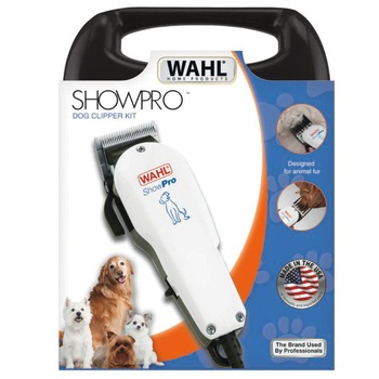 Masina de tuns cu fir + accesorii, pentru animale, Wahl Show Pro Masina de tuns cu fir + accesorii, pentru animale, Wahl Show Pro