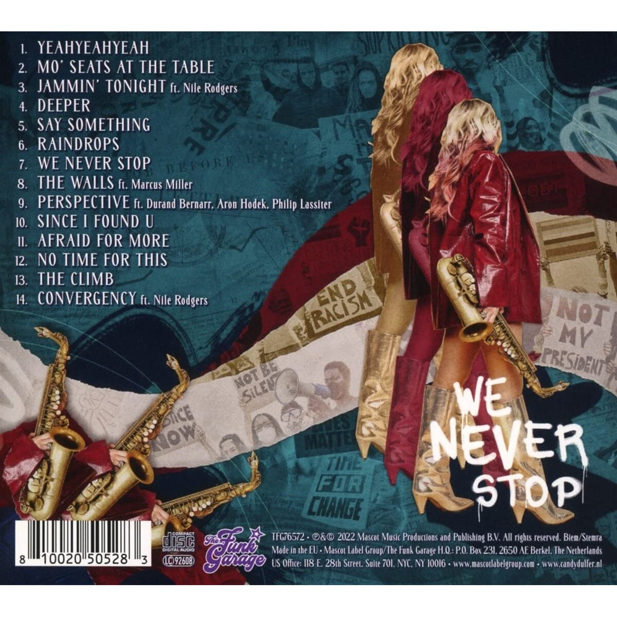 Candy Dulfer We Never Stop (digipack) [CD] eMAG.ro