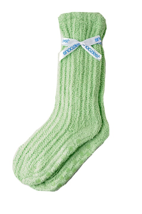 Sosete termice pufoase si calduroase marime universala culoare Verde